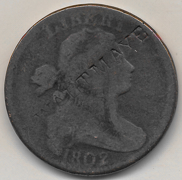 1802-Lrg-Cent-W/Unknown-Merchant-Name