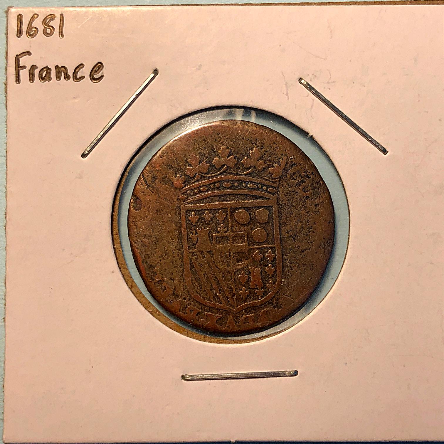 French-Coin-From-1681
