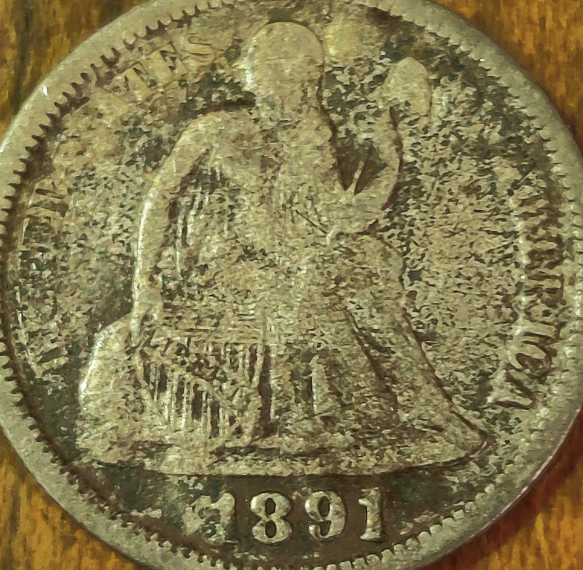 1891-O-Dime-Well-Worn.