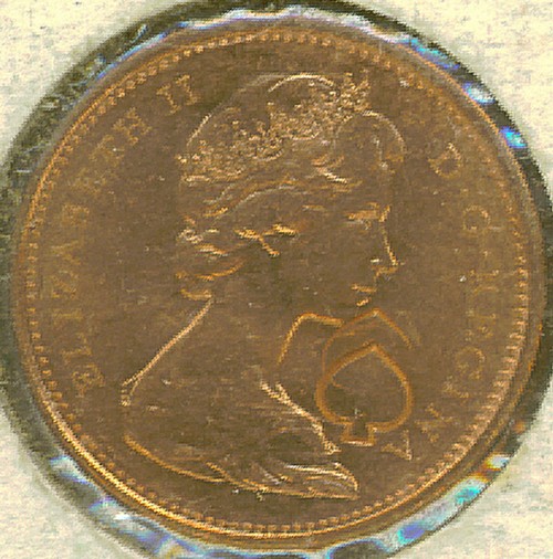 1990-Lincoln-Memorial-Cent-With-Heart-Shaped-Stamp