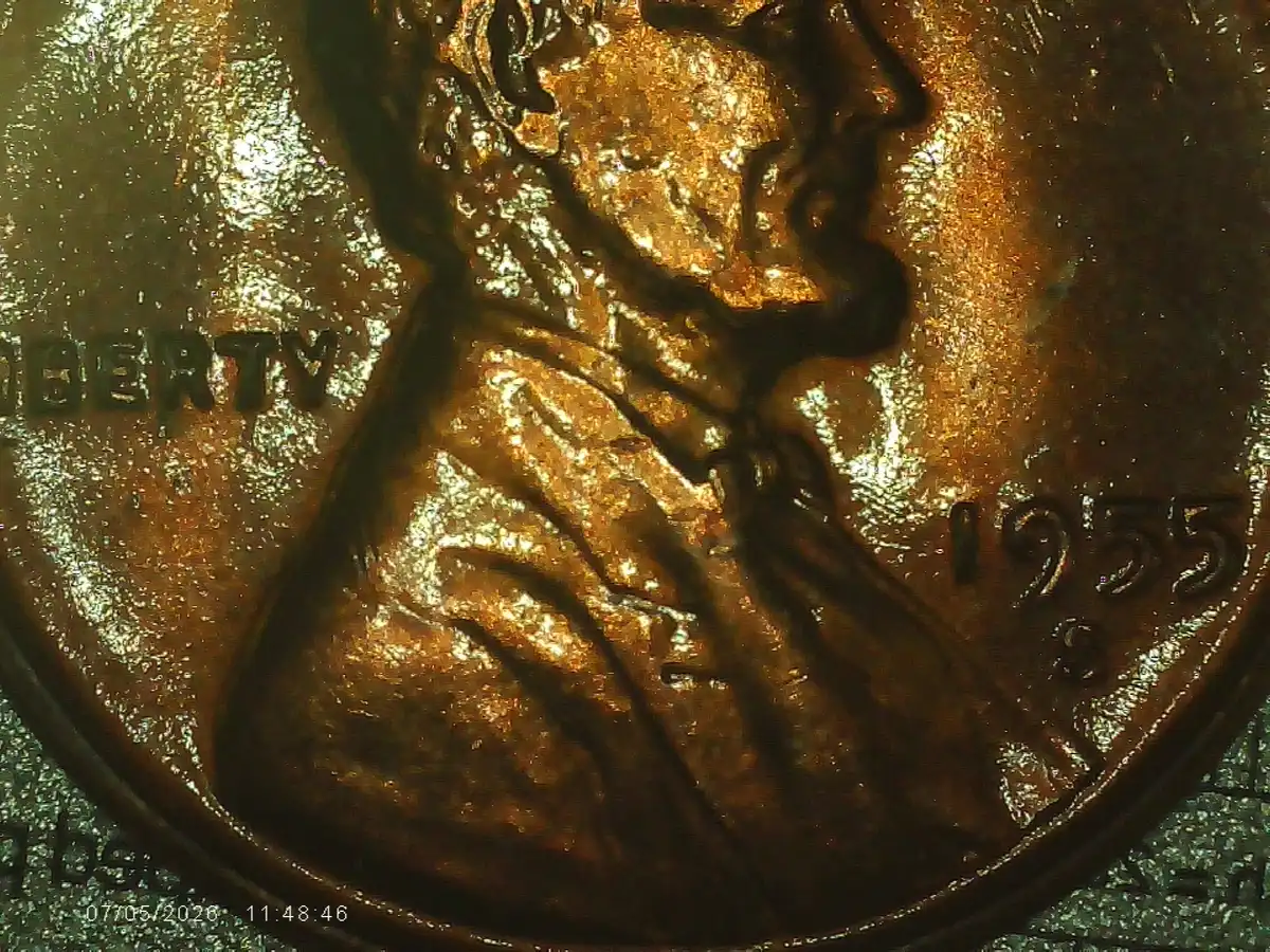 1955-S-Wheat-Cent-Suspected-RPMm-And-Double-Die-Errors-Trying-To-Confirm-And-Identify-Errors
