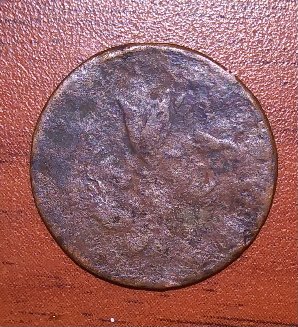 Very-Old-And-Small-Coin.-Chariot-On-Front.