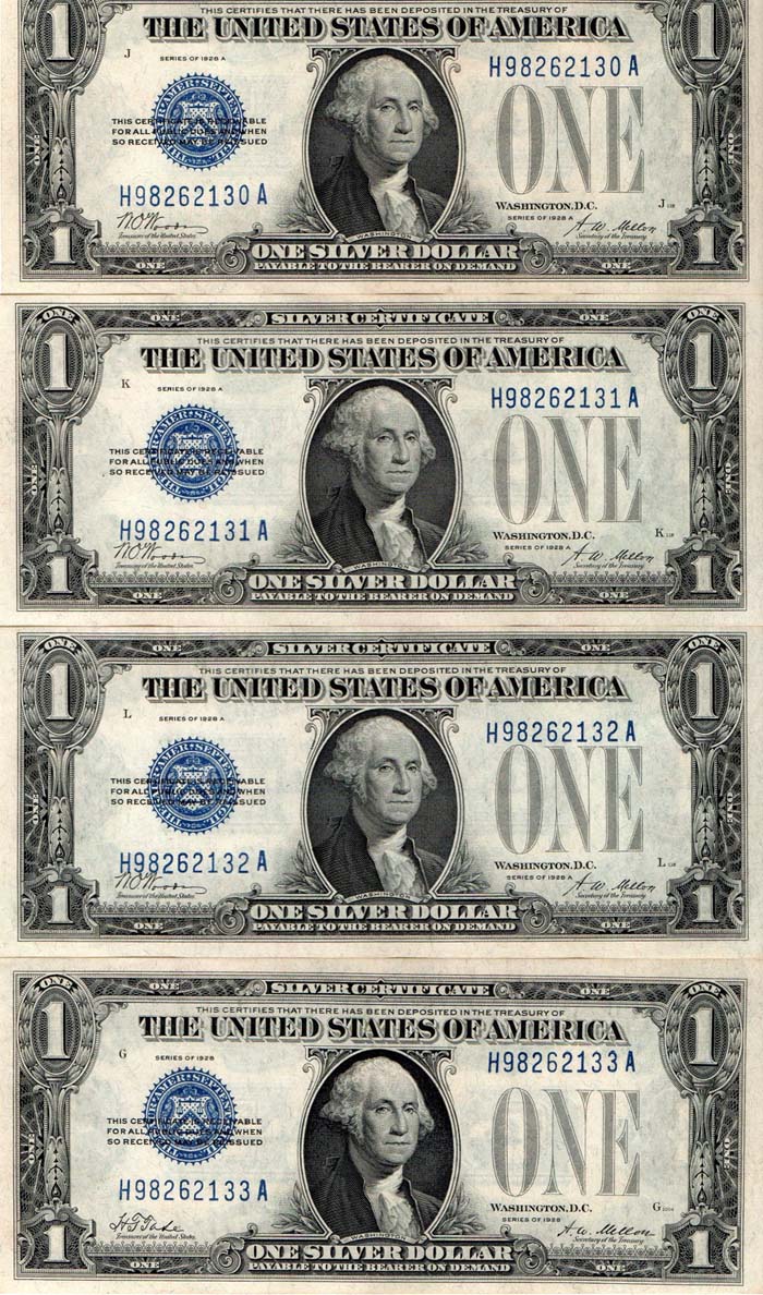 Reverse-Changeover-Set-Of-1928-Silver-Certificates-+high-Res-Pic