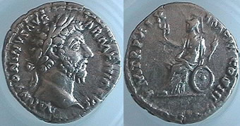 Denarius of Marcus Aurelius