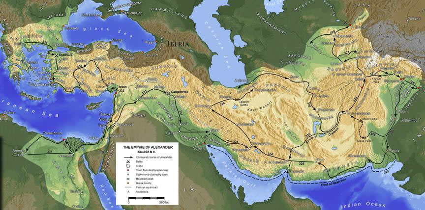 Alexander the Great Coins The Empire of Alexander the Great, 334-323 BC Alexander the Great Coins The Empire of Alexander the Great, 334-323 BC
