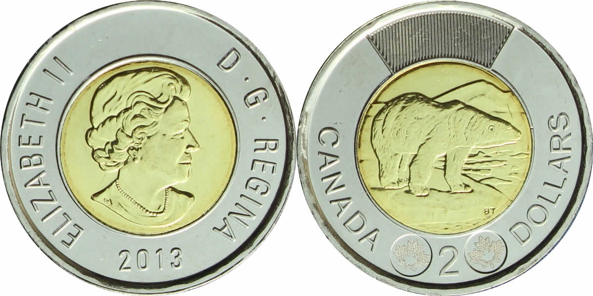 2013 Elizabeth II Two Dollar 