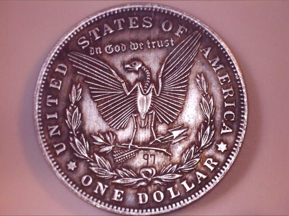 Hobo-1897-Morgan-Dollar--21.3g-Missing-5.43g