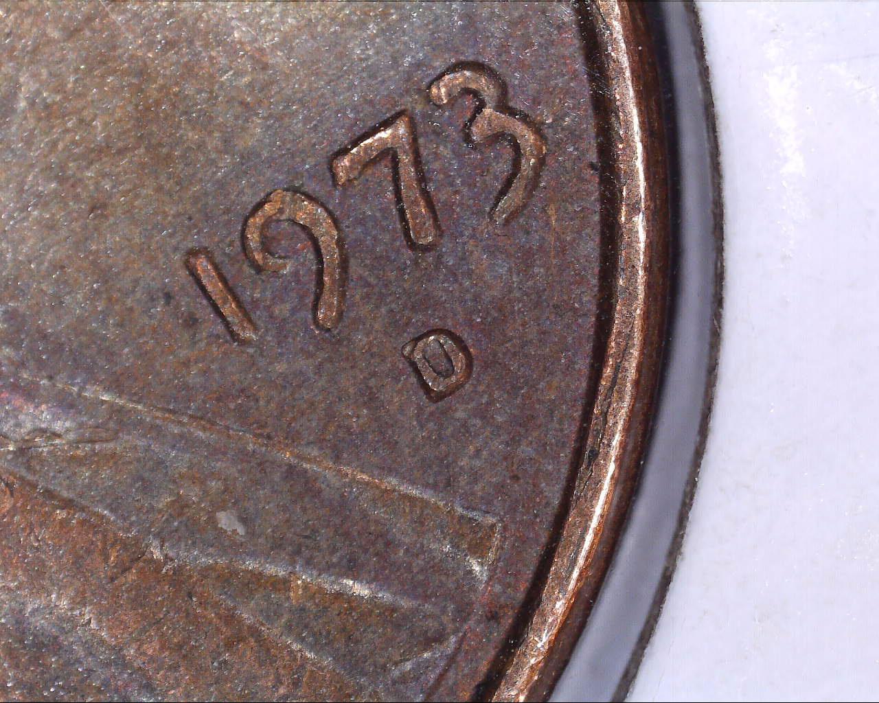 2019-P-Ros.-Dime-Strike-Through-*-Possible-D/D-On-Quarters-&-1973-D-Penny