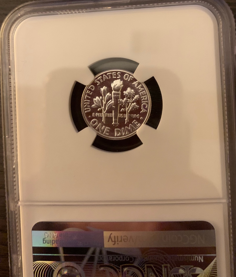 Getting-Rid-Of-A-Little-Bit-Of-My-Collection.-1955-PF69-Dime-NGC