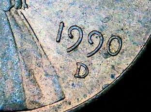 1990-Penny-With-A-Unique-Kid-Of-Doubling