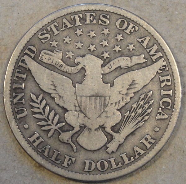 1913-P-Barber-Half-Dollar-For-Grading-And-Rim-Bump-Analysis