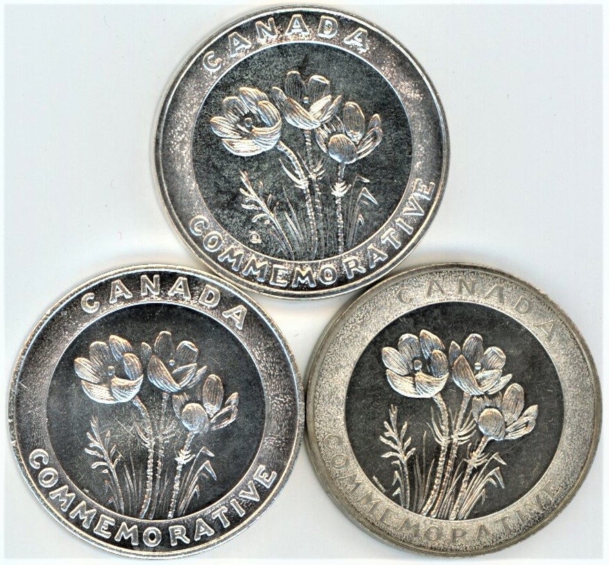 1970-Manitoba-Centennial-Medals---Mint-Mark-Varieties