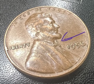 1956-Wheat-Penny-With-Extra-Collar?