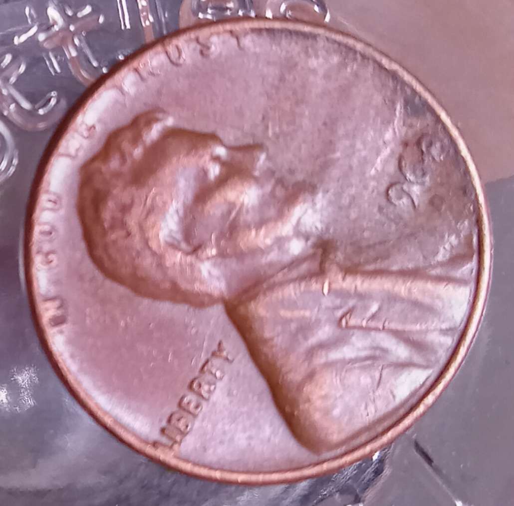 1968-Lincoln-Cent.-Does-It-Exhibit-Strike-Through-Grease-Charactaristics,,-Also-Plate-Blistering?
