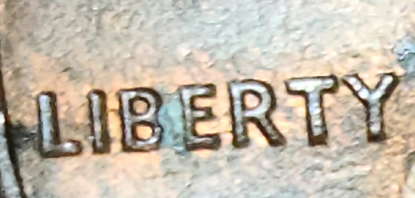 1984-Penny-With-Large-Gap-Between-B-And-E