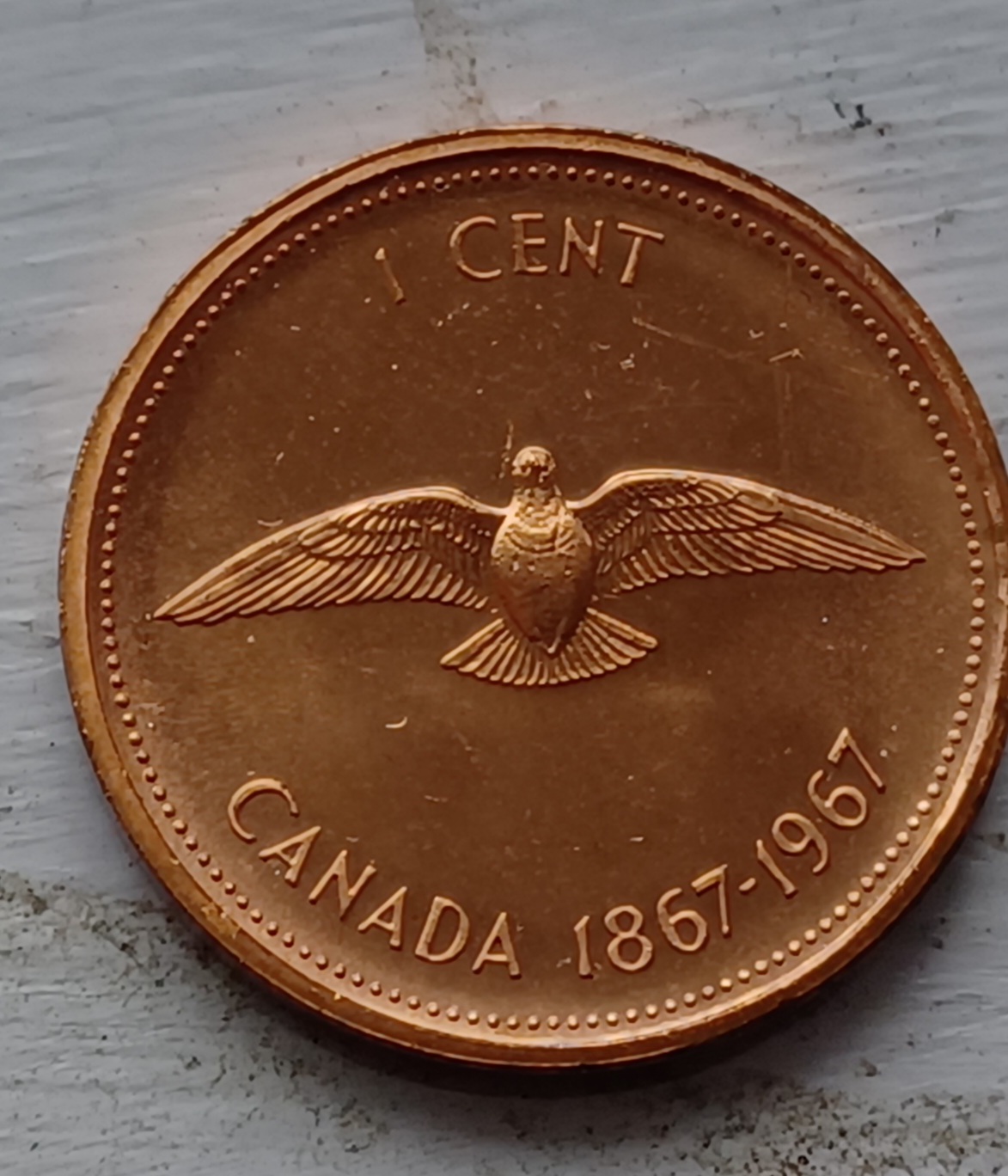 1967-Prooflike-Cent-Small-Strike-Thru-Grease