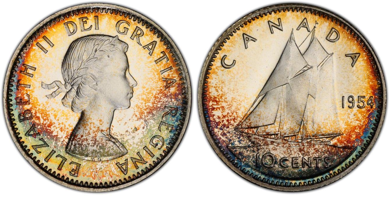 1954-PL-Set-Grades-And-Photos-Back-From-PCGS!