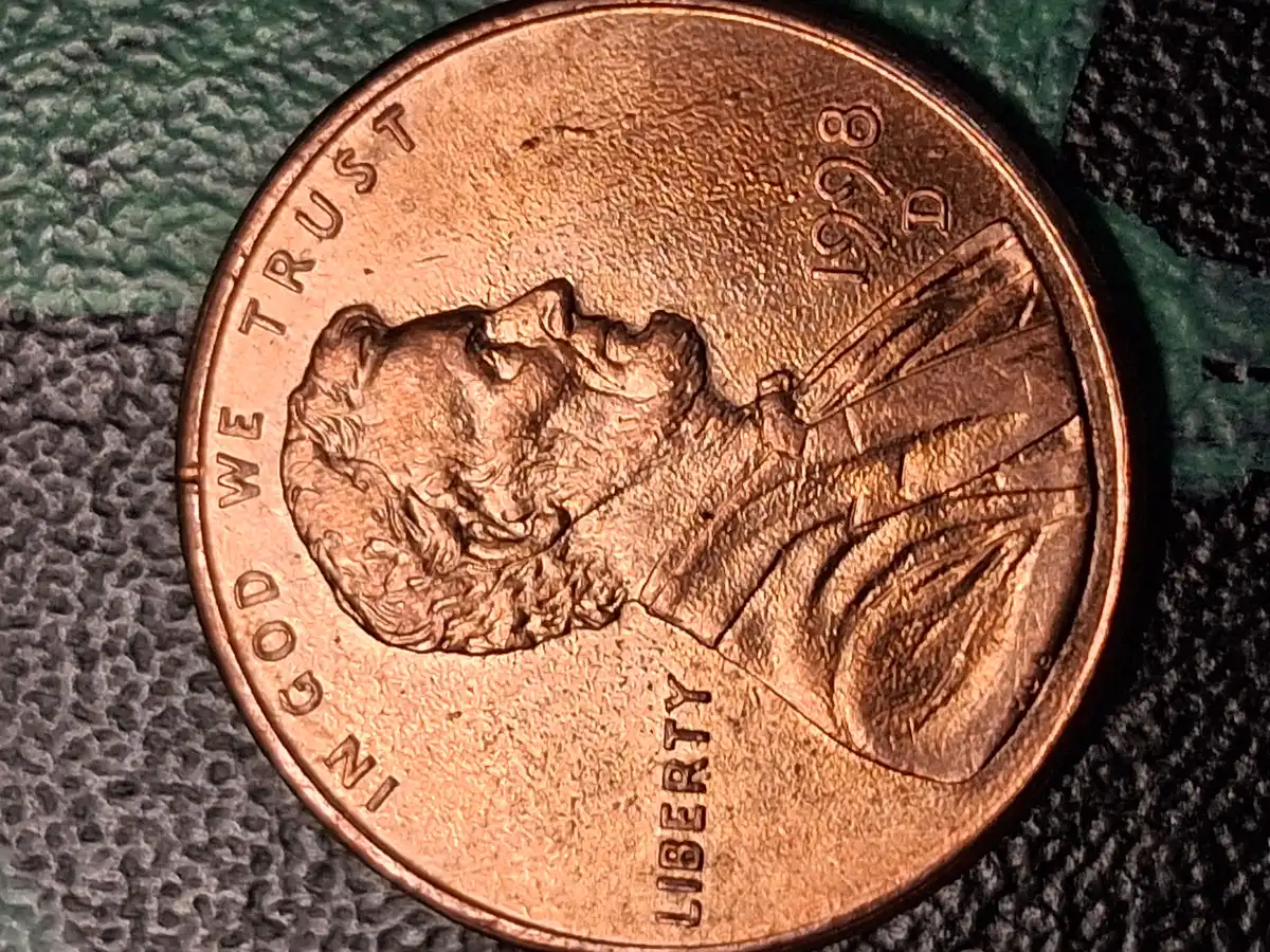 1998-D-Lincoln-Cent---Double-Ear-?