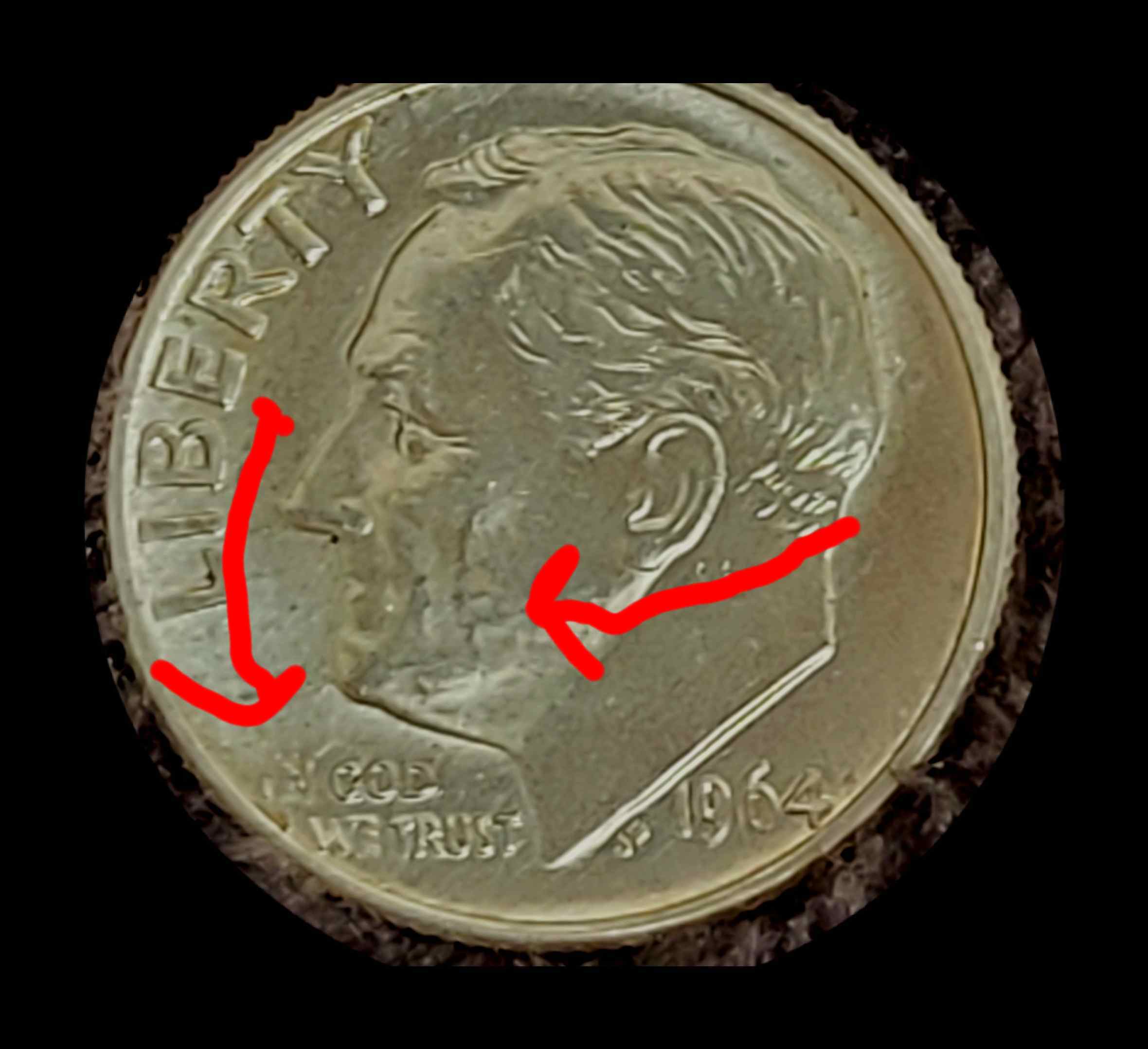 1964-D-Dime-Reverse-Die-Crack?