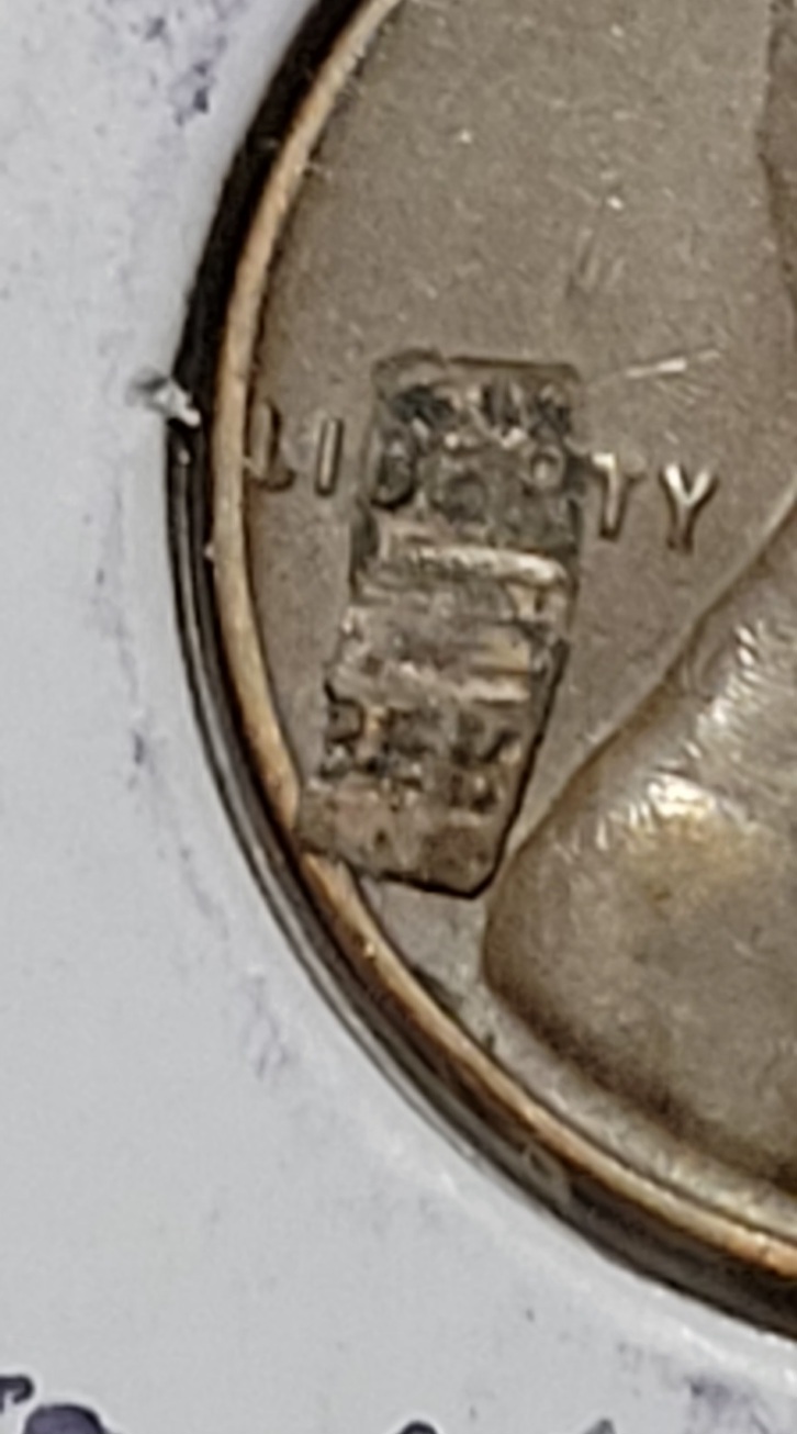 1959-D-Penny/-Obverse--Material-Failure