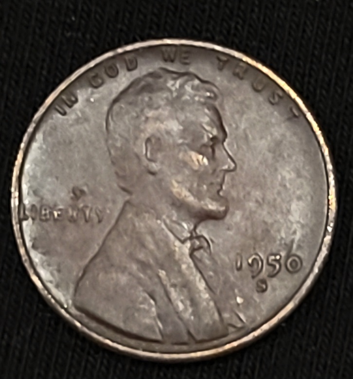 1950-S-Penny-Partial-S-Mint-Strike-Over-Liberty-On-Obverse?-Reverse-Some-Strike-Through?