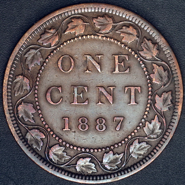 1887-Large-Cent-Is-This-Dbl--MD-Both-Sides?-Nearly-Rtcl