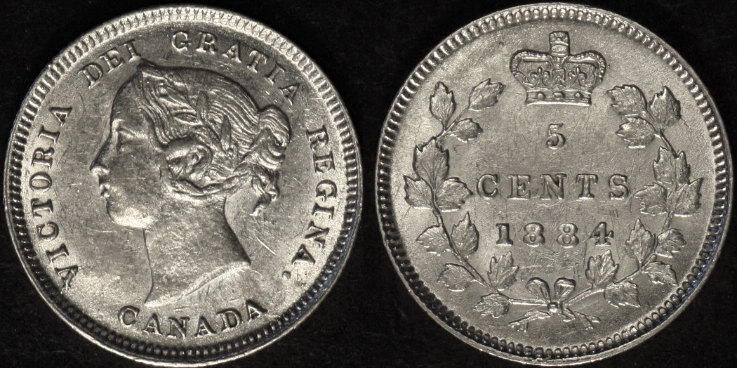 1884-Silver-Nickel,-Just-For-Good-Measure