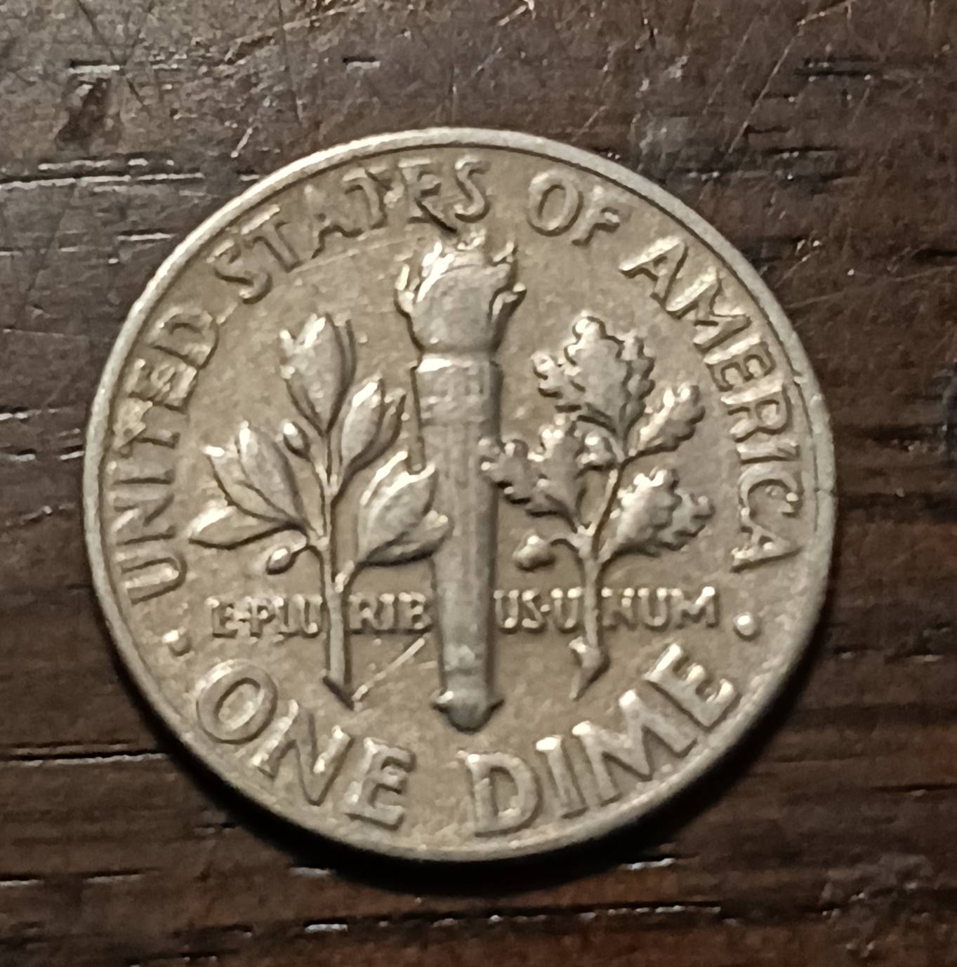 1965-Roosevelt-Dime-Double-Strike-Motto-?