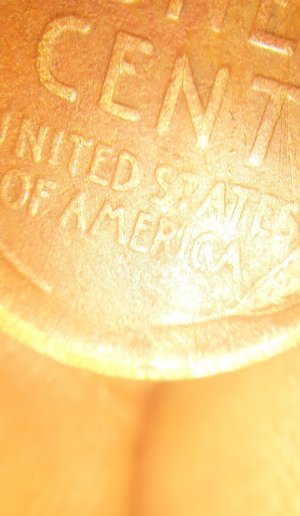 1919-Red-Wheat-Penny-W/Errors-Reverse-&-Obverse