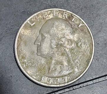 1977-P-Quarter-Looks-Like-Extra-Letters-In-Liberty-Right-Side-Of-R-And-Between-T-And-Y