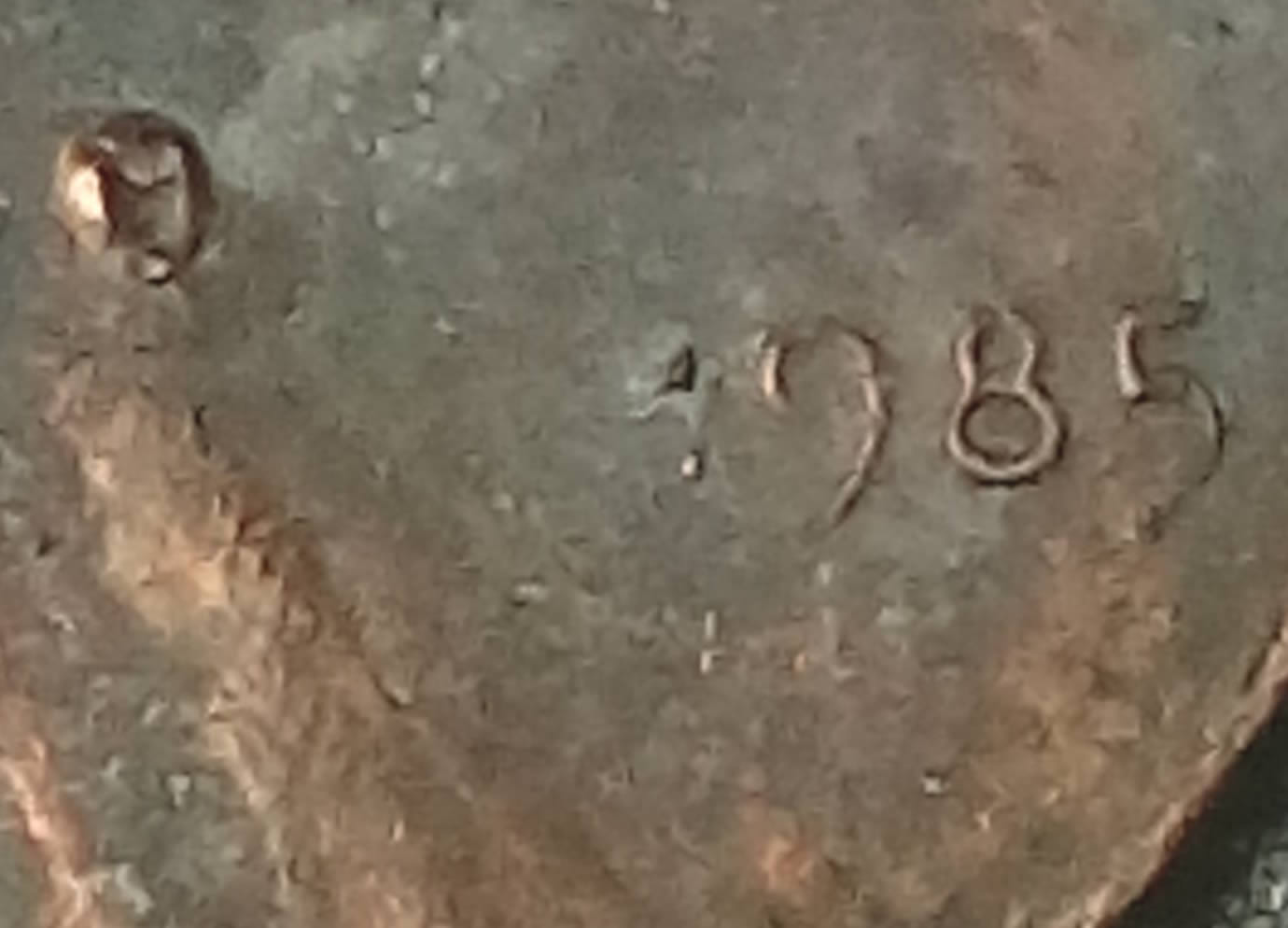 Lincoln-Cent-1985-Damaged-From-Mint-?