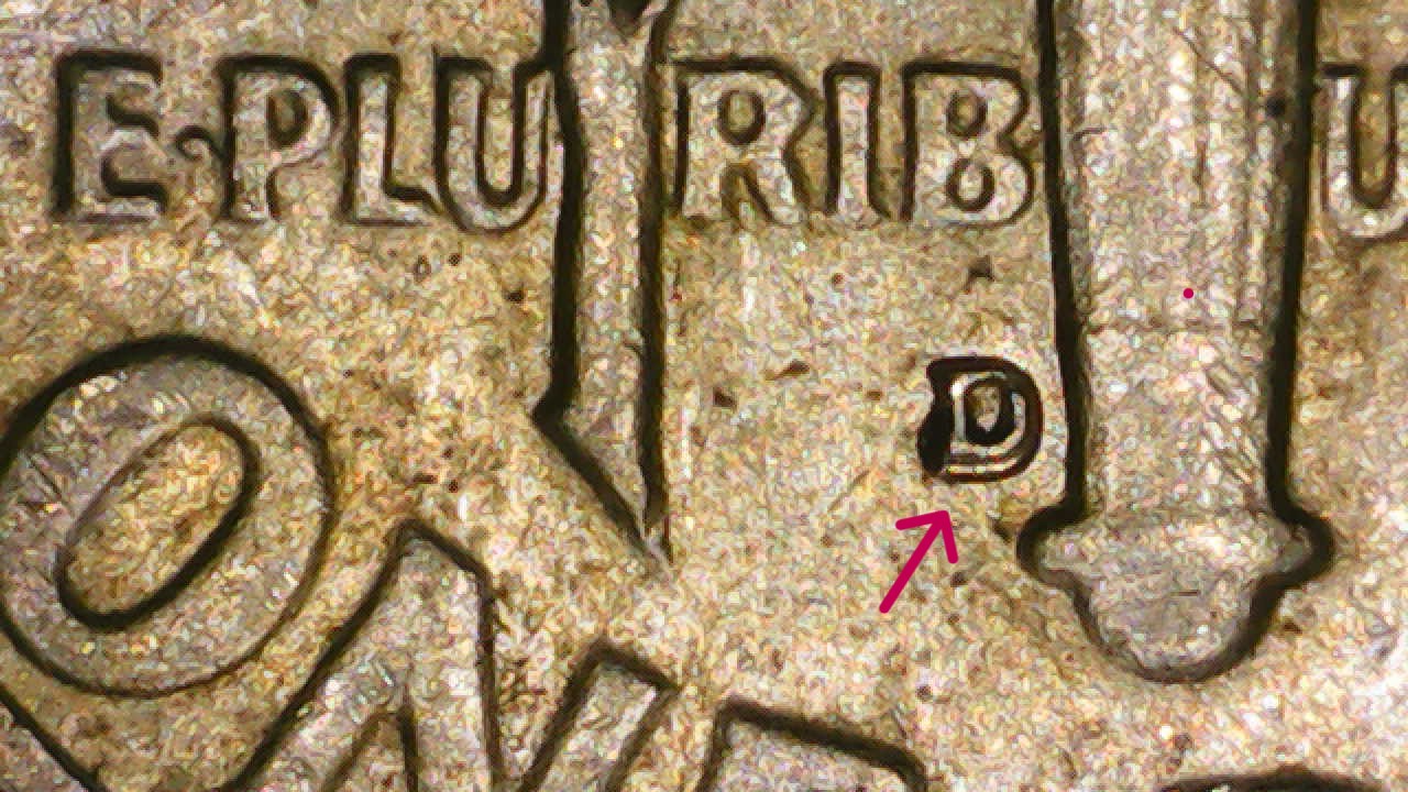 1964-D-Dime-With-Re-Punched-Mint-Mark/Double-Ear?