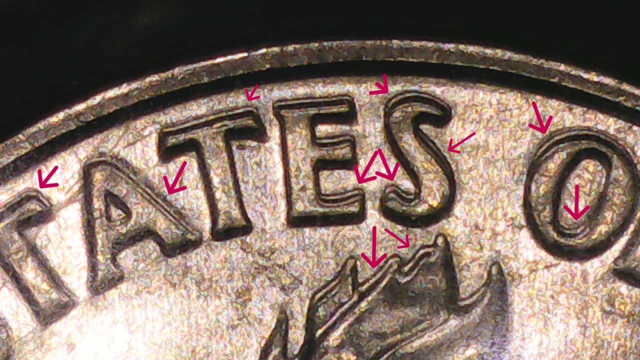 2022-P-Dime-Lettering-Is-Visible-Three-Times-Tripled.--Is-This-Mechanical-Damage?