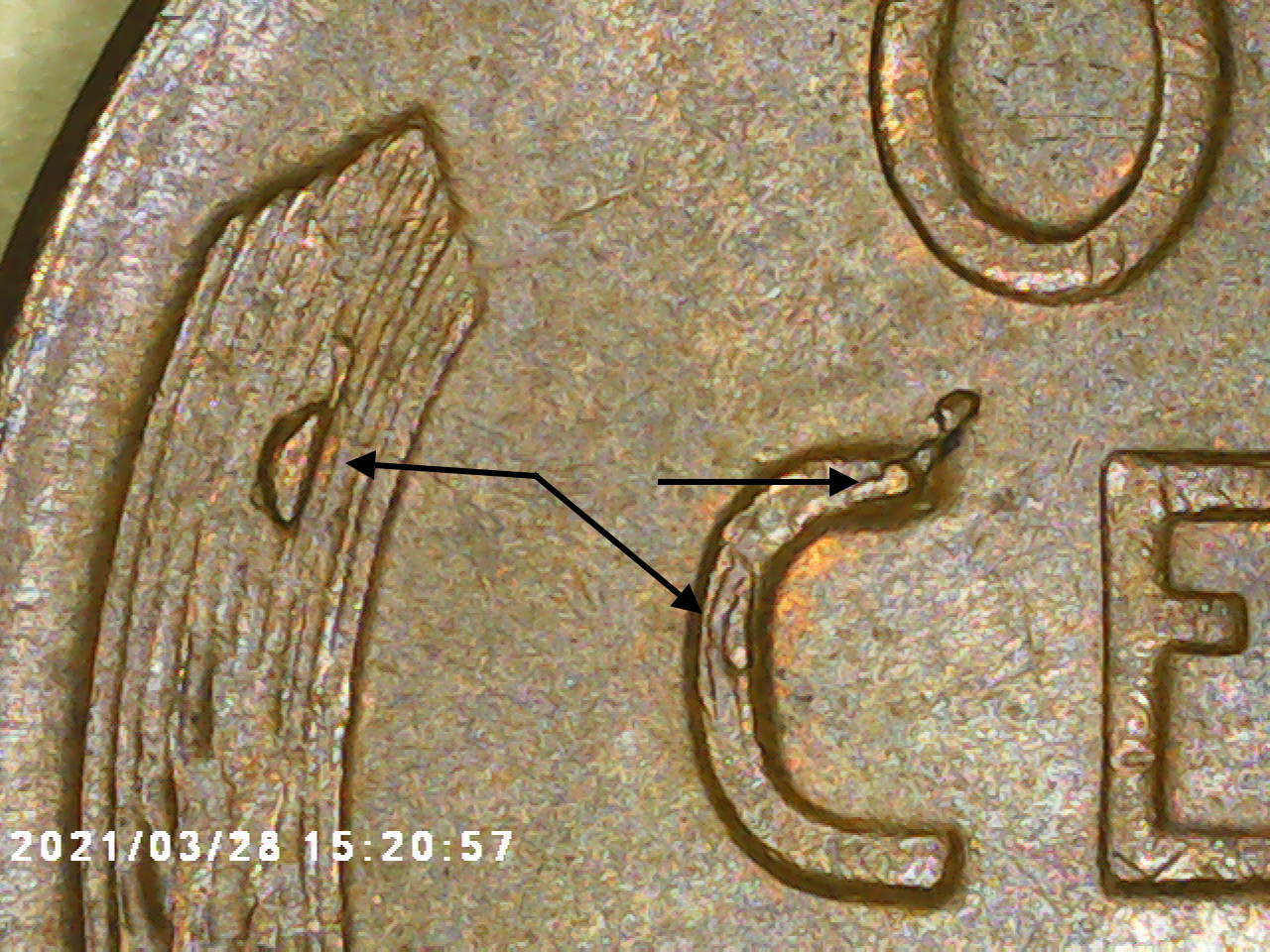 IIbie-?-Die-Chips/Retained-Die-Break?-1956-Cent