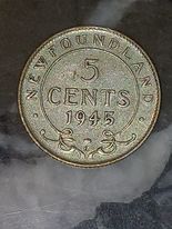 Newfoundland-Grading:-1899/50c,-1912/20c,-1917/1c,-1917/25c,-1941/10c,-1945/1c,-1945/5c