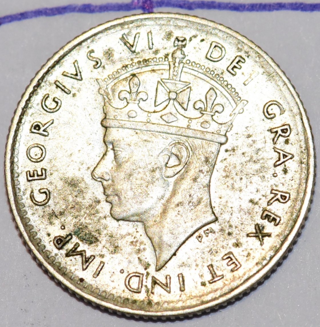 Newfoundland-1945-5-Cents---Help-Grade