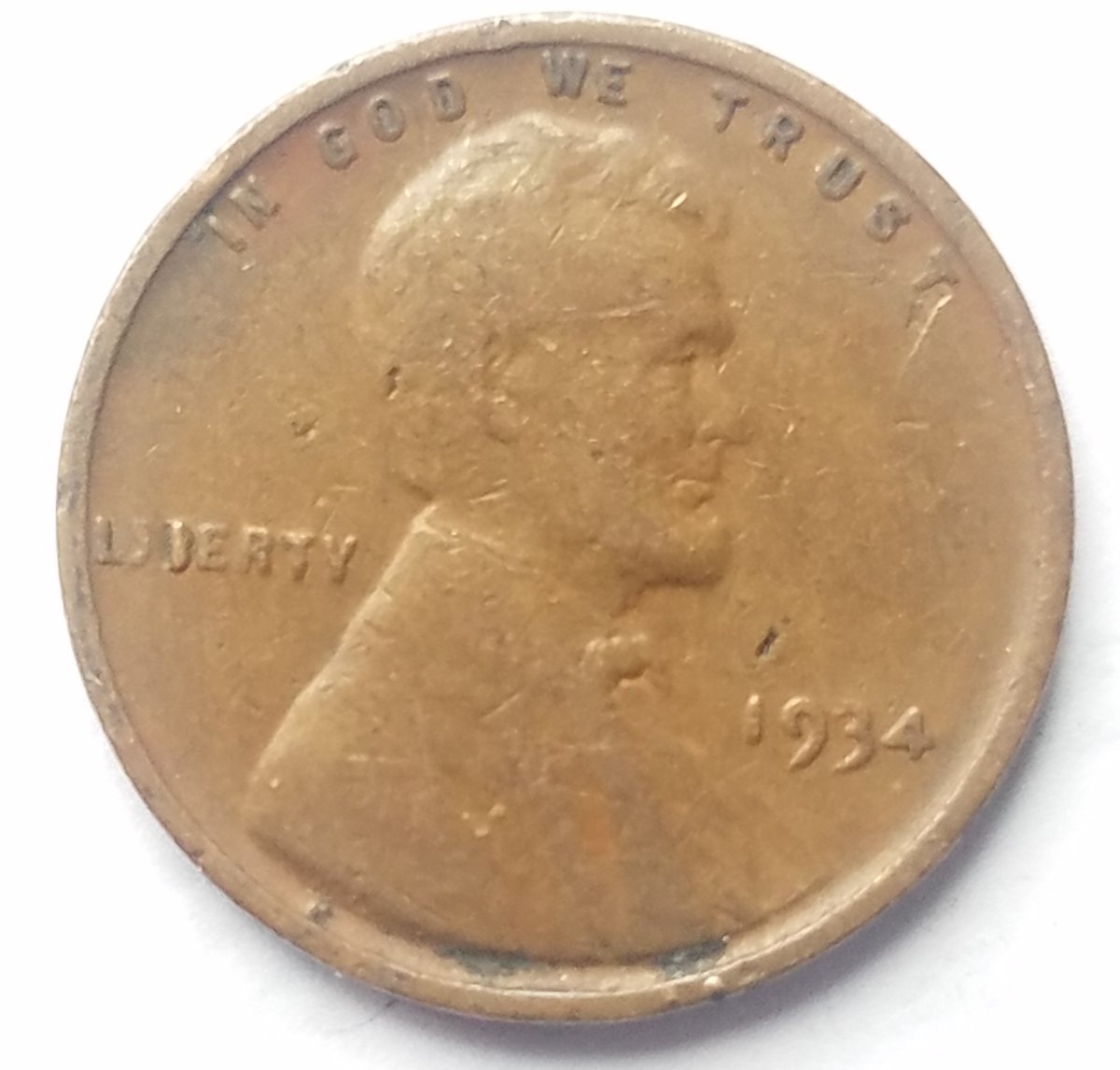1934-Lincoln-Penny-With-?-Wrong?-Any-Help-Appreciated.
