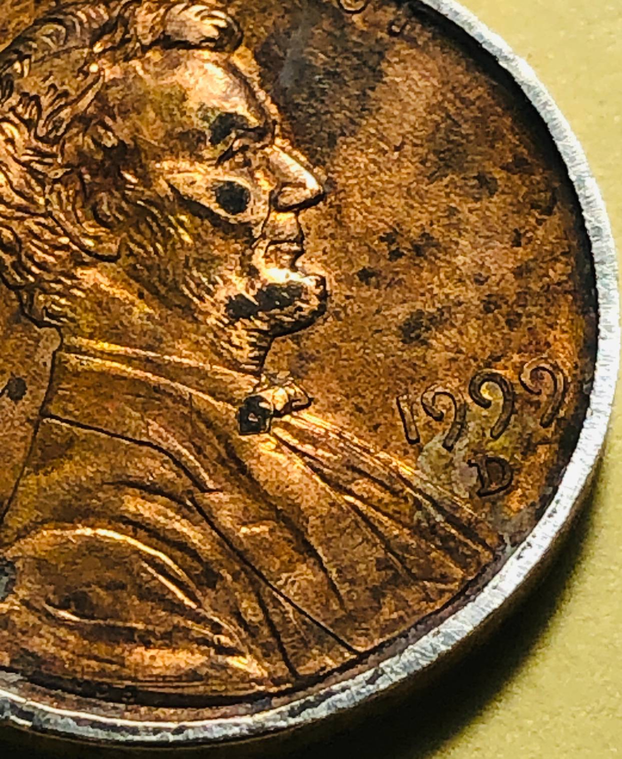 1999-D-Lincoln-Cent-Die-Cast-Error-Or-What-The-?
