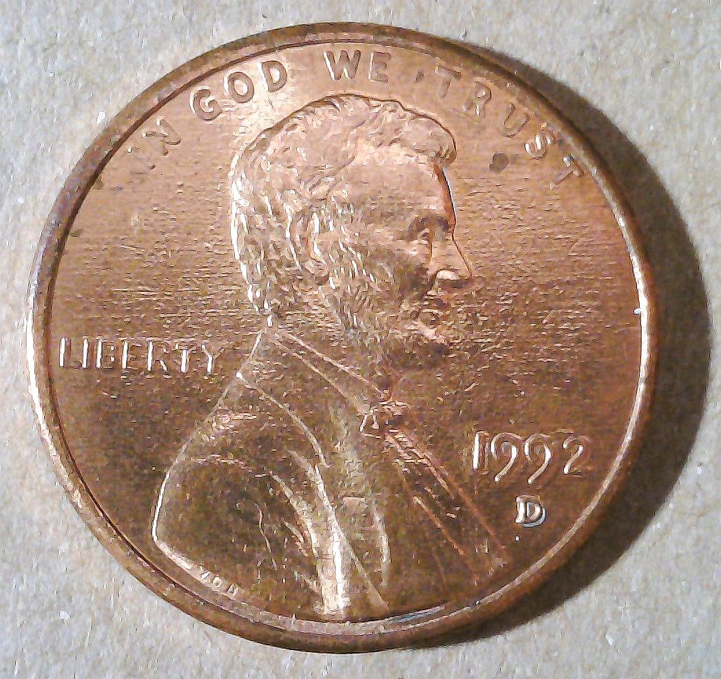 1992-D-Lincoln-Lamination-Or-Crack?