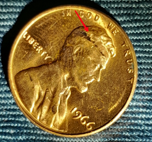 1966-No-Mint-Lincoln-Memorial-Silver-Penny-?