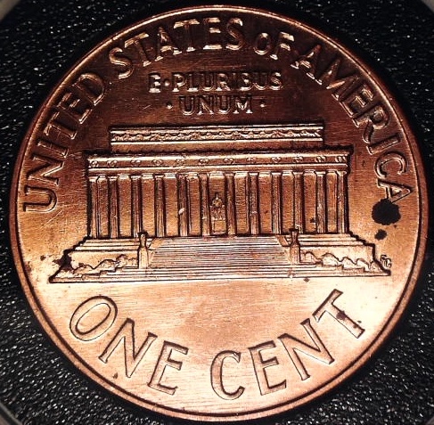1959-D-LMC,-Struck-Through-Obverse