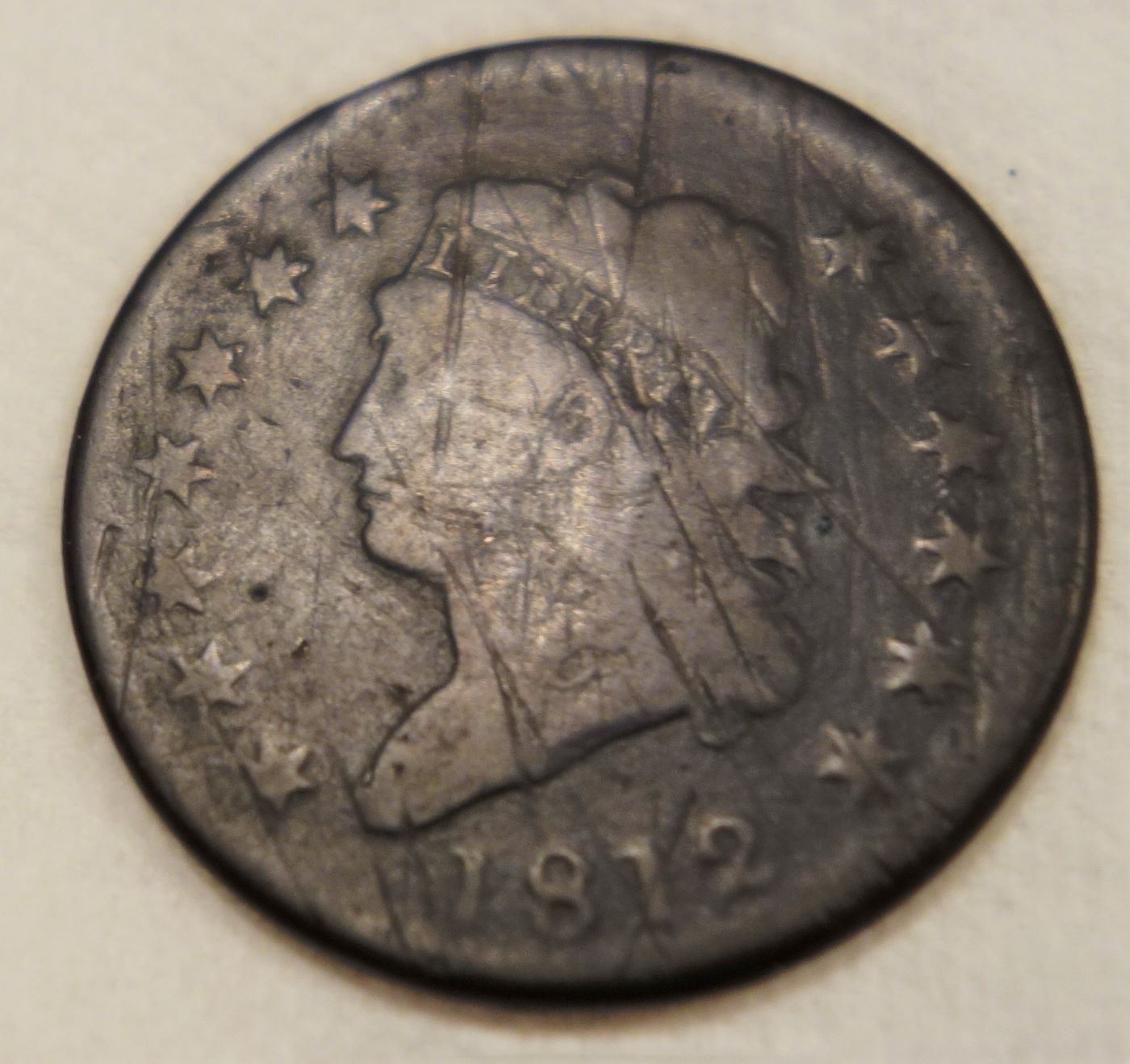 1812-Classic-Head-Cent-My-First-Coin-Purchase--As-A-9-Year-Old
