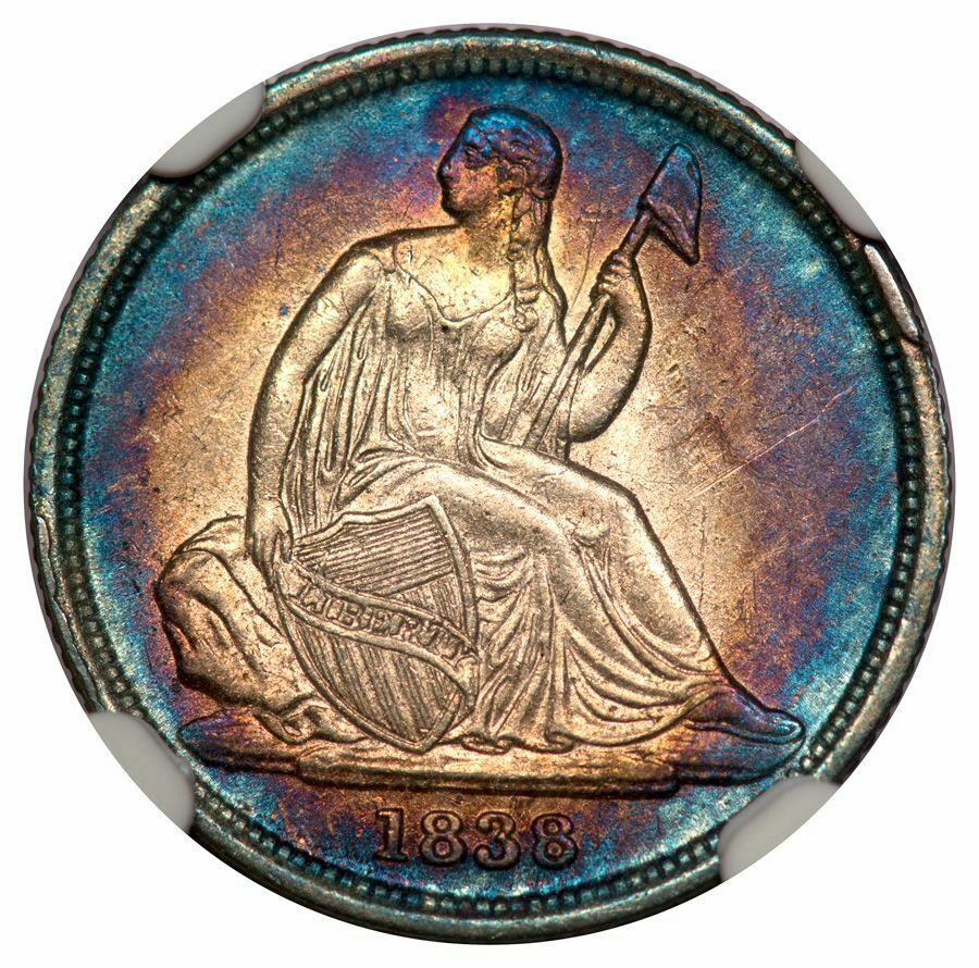 1838-O/O-Seated-Liberty-Dime