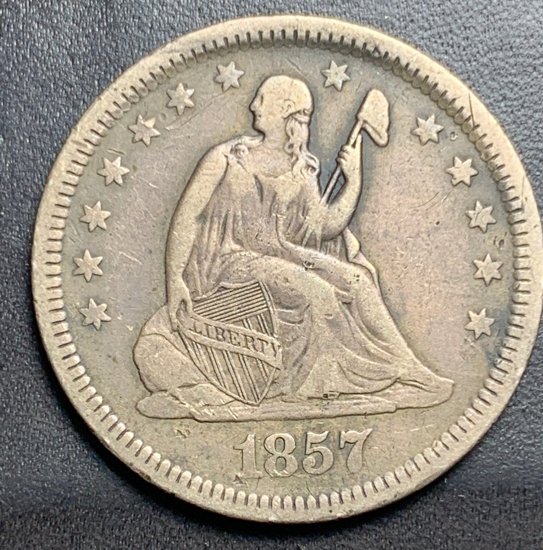 1857-Seated-Liberty-Quarter