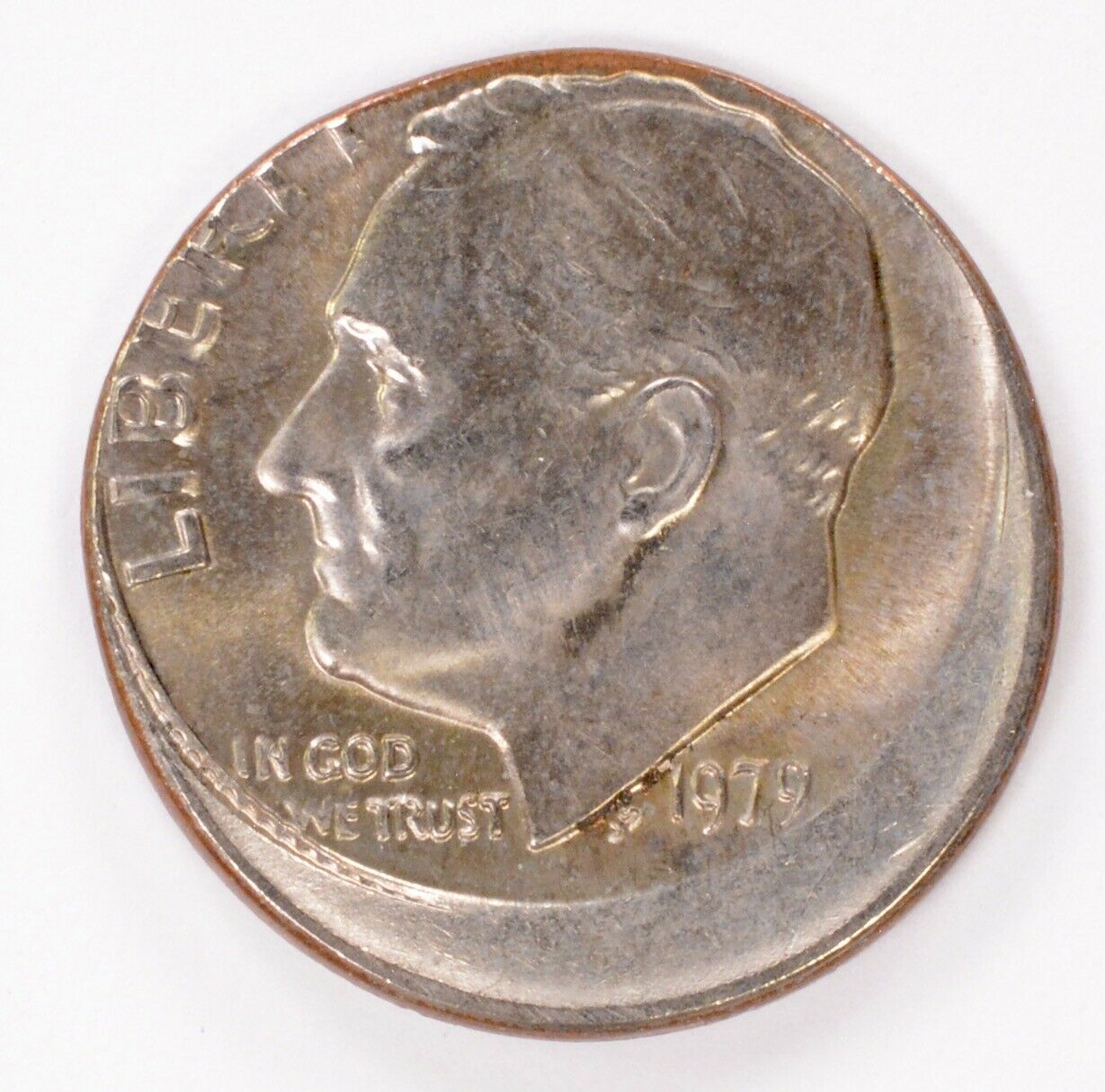 1979-P-Off-Center-10c,-What-Caused-This-Huge-Step-With-Reeding?