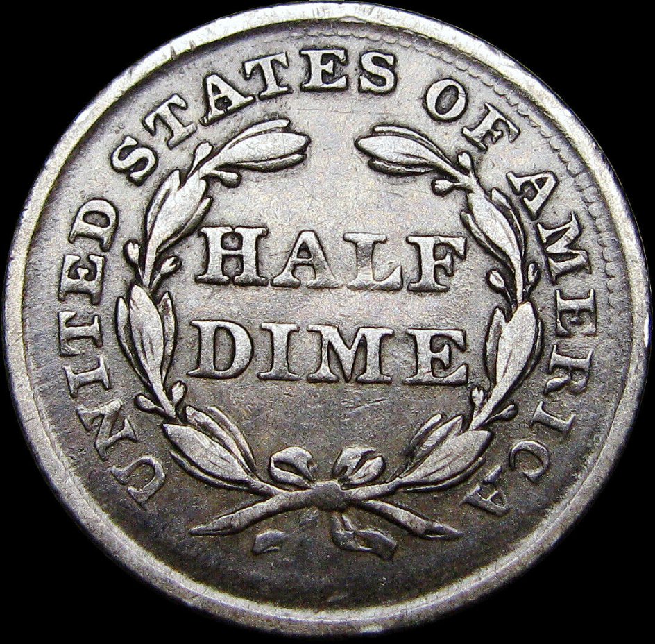 1856-Seated-Liberty-Half-Dime,-What-Is-Going-On-Here?-Broadstruck?
