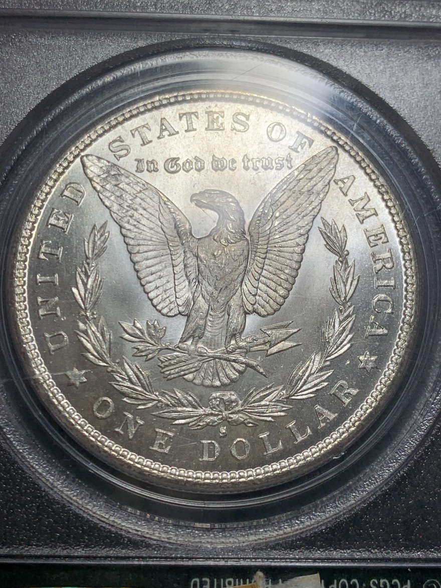 Showing-Off-A-New-Pickup.1880-S-Morgan-PCGS-MS-68-OGH