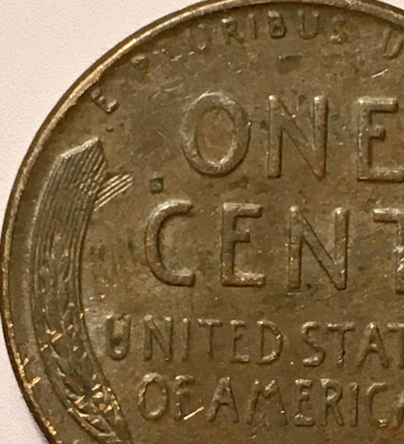 1958-D-Wheat-Penny-With-Extra-Leaf-Print