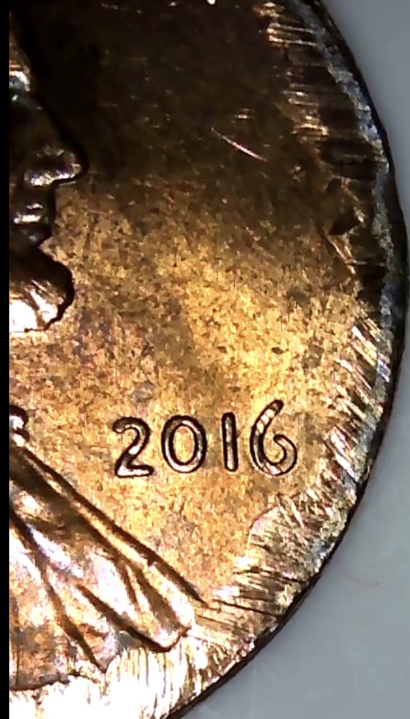 2016-Lincoln-Shield-Cent---Die-Clash,-Cud,-Doubled,-Abraded