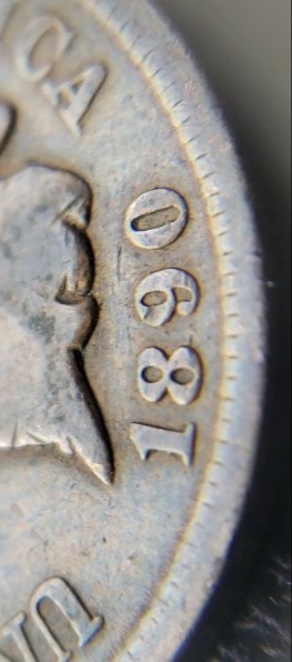 1890-Penny-With-Some-Sort-Over-Overlay-Can-Make-Out-A-7-And-A-Few-Others